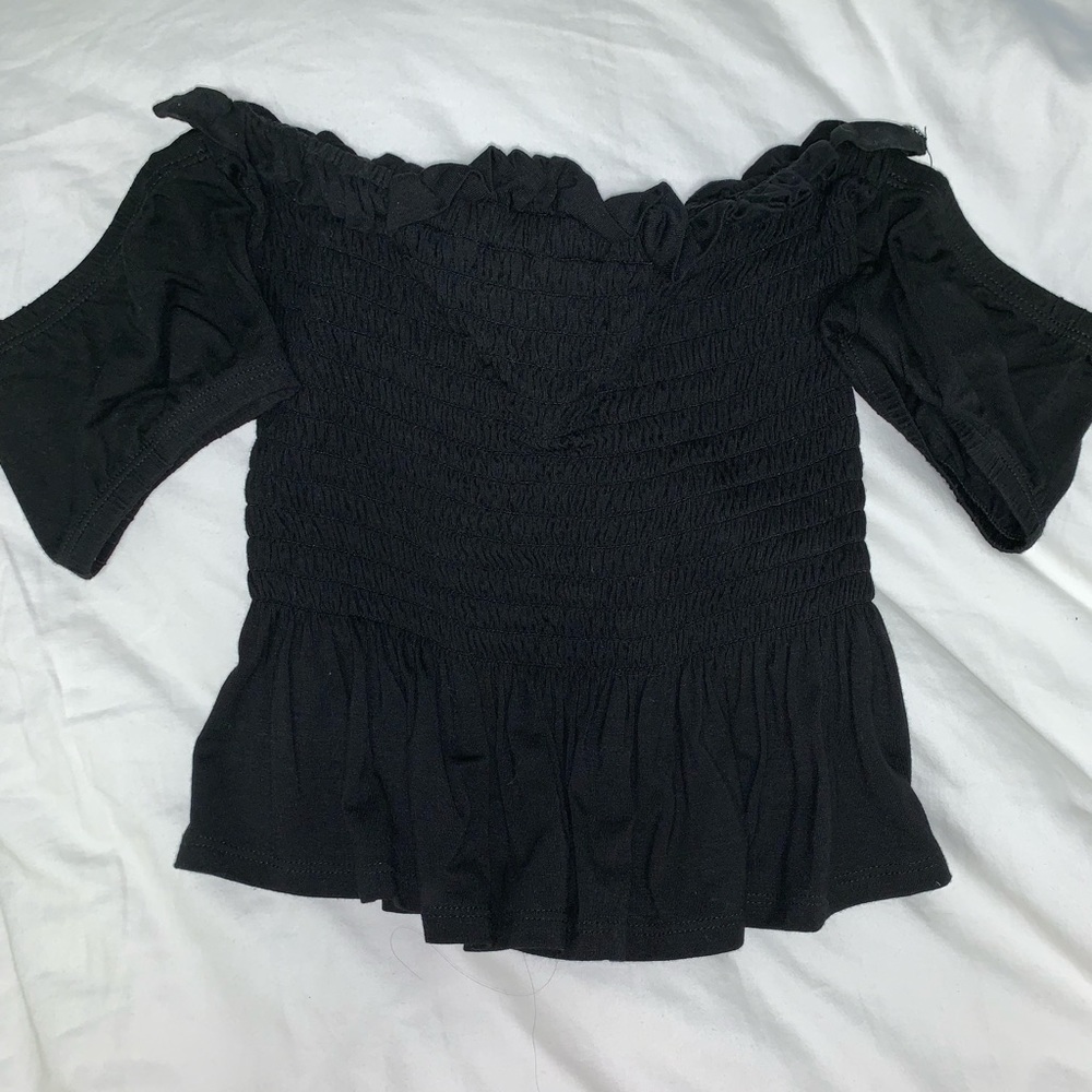 off the shoulder top !!